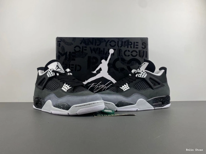 Bmlin Shoes Fear Air Jordan 4 FQ8138-002 0708